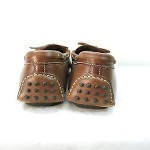 Mens 10 COLE HAAN Driving Moccasin Loafer Brown Leather Slip On Casual Shoes