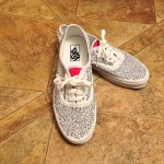 Men’s Custom Vans Authentic Shoes, 10 (RARE)