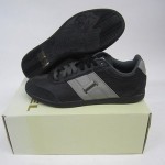 MENS DIESEL HAPPY HOURS LOUNGE BLACK LEATHER US 10.5 NIB Y00508-P0115-H5015 S#1I