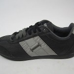 MENS DIESEL HAPPY HOURS LOUNGE BLACK LEATHER SZ US 8 NIB Y00508-P0115-H5015 S#1I