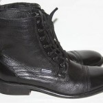 DIESEL&reg; ‘The Mil Lumus’ Cap Toe Boot / Black / Size 44 EU/11 US / Great!