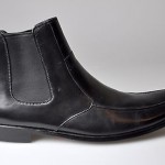 $495 NIB Hugo Boss Black Dikert Dress Ankle Boots 11.5