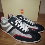 HUGO BOSS ORANGE SILVANS DARK BLUE/WHITE/RED MEN WALKING SHOES Size 45