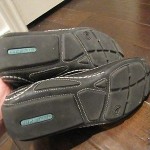 Cole Haan black leather slip ons Nike air G series  9.5M – never worn- EUC