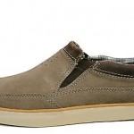 Mens Clarks&reg; 63576 “Munson” Taupe Suede Leather Slip-On Shoes Med Width Sz 10