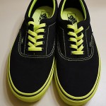 NEW Vans Pop Outsole Era Neon Yellow Green Mens Size 12 Charcoal/Neon Yellow