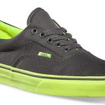 NEW Vans Pop Outsole Era Neon Yellow Green Mens Size 12 Charcoal/Neon Yellow