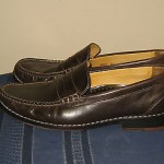 Men’s Cole Haan Nike Air Brown Leather Slip On Penny Loafers 8.5 M VGC