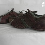 Men’s Diesel Fashion Sneakers Size US 8.5 UR 41 Suede Leather Uppers Brown tones
