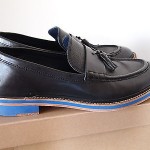 Cole Haan C11319 South St Tassel Slip On Black Loafer Size 12