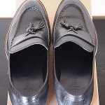 Cole Haan C11319 South St Tassel Slip On Black Loafer Size 12