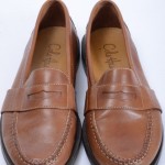 Cole Haan 01462 Douglas 9.5 M Saddle Tan Leather Penny Moc Loafer Shoe GPA322