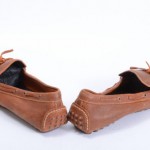 Cole Haan Air Grant Driving C10068 orange 13 leather loafer shoe NEW $148 GPA356