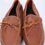 Cole Haan Air Grant Driving C10068 orange 13 leather loafer shoe NEW $148 GPA356