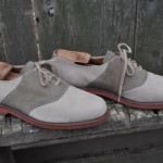 VINTAGE COLE HAAN SADDLE SHOES SPECTATOR TWO TONE SUEDE MEN’S 8 B/D USA