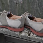 VINTAGE COLE HAAN SADDLE SHOES SPECTATOR TWO TONE SUEDE MEN’S 8 B/D USA