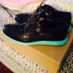 Cole Haan Mens Lunargrand Longwing Leather Size 11.5 Retail $248