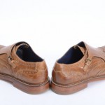 Cole Haan Air Harrison Monk Strap C10758 tan 10.5 leather loafer shoe GPA352