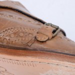 Cole Haan Air Harrison Monk Strap C10758 tan 10.5 leather loafer shoe GPA352