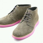 Cole Haan Nike Lunargrand Chukka Grey Suede Sz 9.5 10 NEW $278 pink