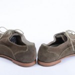 Cole Haan C09132 Thomas 10 M Olive Suede Cap Toe Laced Casual Oxford Shoe GOU910