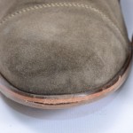 Cole Haan C09132 Thomas 10 M Olive Suede Cap Toe Laced Casual Oxford Shoe GOU910