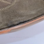 Cole Haan C09132 Thomas 10 M Olive Suede Cap Toe Laced Casual Oxford Shoe GOU910