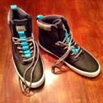 Vans Off The Wall OTW Collection 2013-14 Lynwood Hi-Tops Wool Black & White Sz.9