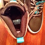 Vans Off The Wall OTW Collection 2013-14 Lynwood Hi-Tops Wool Black & White Sz.9