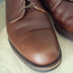 Mens COLE HAAN Brown Leather Ankle Laced Shoe Boot sz 7.5D