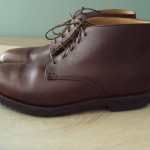 Mens COLE HAAN Brown Leather Ankle Laced Shoe Boot sz 7.5D