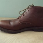 Mens COLE HAAN Brown Leather Ankle Laced Shoe Boot sz 7.5D