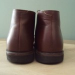 Mens COLE HAAN Brown Leather Ankle Laced Shoe Boot sz 7.5D