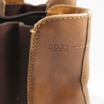 Hugo Boss Mens Brown Leather Ankle Boots sz 8.5