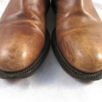 Hugo Boss Mens Brown Leather Ankle Boots sz 8.5