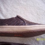 EXCELLENT MENS SZ 10 COLE HAAN WOVEN LEATHER LOAFERS SHOES NEW WITHOUT BOX BROWN