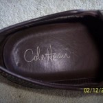 EXCELLENT MENS SZ 10 COLE HAAN WOVEN LEATHER LOAFERS SHOES NEW WITHOUT BOX BROWN