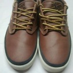 MEN’S VANS LEATHER SHOES SIZE 7.5 IN EXCELLENT CONDITION