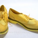 Cole Haan Air Franklin Wing C10463 yellow 9 leather oxford shoe NEW $268 GNX395