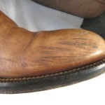 Hugo Boss Mens Brown Leather Ankle Boots sz 8.5