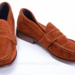 Cole Haan Monroe Air C11178 rust orange 11 suede penny loafer shoe $198 GPT815