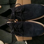 New Cole Haan Lunar Grand Wing Tip- Navy Suede mens size 12