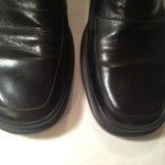 Cole Haan Nike Air Italy Leather Slip-On Black Loafers Dress Shoes Black Sz 11.5