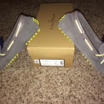 Cole Haan Mens Air Grant Driver Grey Suede/volt Size 11