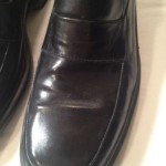 Cole Haan Nike Air Italy Leather Slip-On Black Loafers Dress Shoes Black Sz 11.5