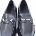 Cole Haan C09007 Air Aiden 9.5 black leather Horsebit Loafer moc shoe GPT943