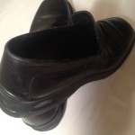 Cole Haan Nike Air Italy Leather Slip-On Black Loafers Dress Shoes Black Sz 11.5