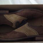 Cole Haan Sz12 Mens Suede Drake Saddle Shoes Oxford Dusty Brown/Milkshake