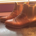 Men’s COLE HAAN Leather Ankle Dress Boots Size 7.5B Brown