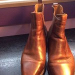 Men’s COLE HAAN Leather Ankle Dress Boots Size 7.5B Brown